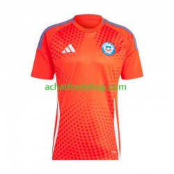 Maillot Chili Domicile Tenue pour Homme Copa America 2024 Manche Courte Maillot Chili Domicile Tenue pour Homme Copa America 2024 Manche Courte