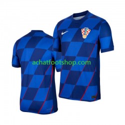 Maillot Croatie Extérieur Tenue pour Homme Euro 2024 Manche Courte