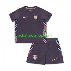 Maillot Angleterre Extérieur Tenue pour Enfant Euro 2024 Manche Courte Maillot Angleterre Extérieur Tenue pour Enfant Euro 2024 Manche Courte