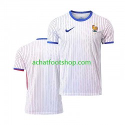 Maillot France Extérieur Tenue pour Homme Euro 2024 Manche Courte