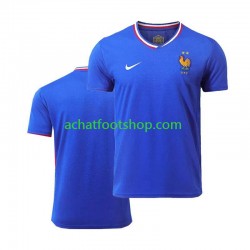 Maillot France Domicile Tenue pour Homme Euro 2024 Manche Courte