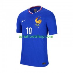 Maillot France Mbappé 10 Domicile Tenue pour Homme Euro 2024 Manche Courte