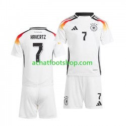 Maillot Allemagne Havertz 7 Domicile Tenue pour Enfant Euro 2024 Manche Courte Maillot Allemagne Havertz 7 Domicile Tenue pour Enfant Euro 2024 Manche Courte