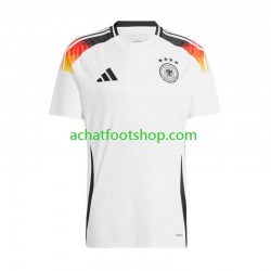 Maillot Allemagne Domicile Tenue pour Homme Euro 2024 Manche Courte