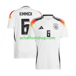 Maillot Allemagne Joshua Kimmich 6 Domicile Tenue pour Homme Euro 2024 Manche Courte Maillot Allemagne Joshua Kimmich 6 Domicile Tenue pour Homme Euro 2024 Manche Courte