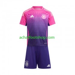 Maillot Allemagne Extérieur Tenue pour Enfant Euro 2024 Manche Courte