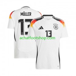 Maillot Allemagne Thomas Muller 13 Domicile Tenue pour Homme Euro 2024 Manche Courte