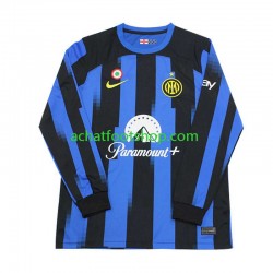 Maillot Inter Milan Domicile Tenue pour Homme 2023-2024 Manche Longue