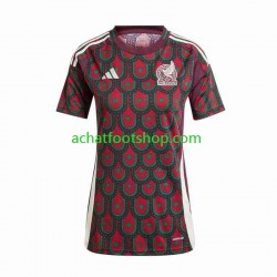 Maillot Mexique Domicile Tenue pour Femme Copa America 2024 Manche Courte Maillot Mexique Domicile Tenue pour Femme Copa America 2024 Manche Courte