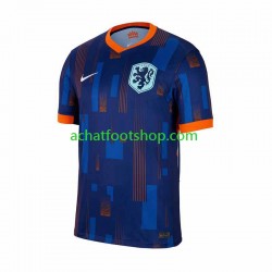 Maillot Pays-Bas Extérieur Tenue pour Homme Euro 2024 Manche Courte