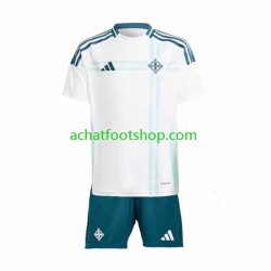 Maillot Irlande Du Nord Extérieur Tenue pour Enfant 2024 Manche Courte Maillot Irlande Du Nord Extérieur Tenue pour Enfant 2024 Manche Courte