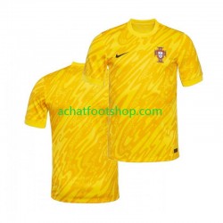 Maillot Portugal Gardien Domicile Tenue pour Homme Euro 2024 Manche Courte