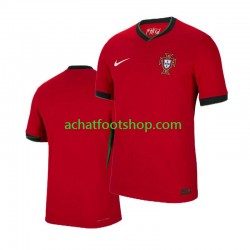 Maillot Portugal Domicile Tenue pour Homme Euro 2024 Manche Courte