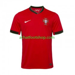 Maillot Portugal Domicile Tenue pour Homme Euro 2024 Manche Courte
