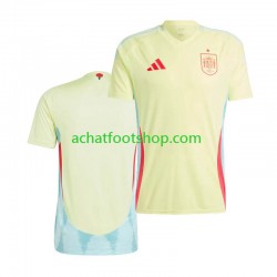 Maillot Espagne Extérieur Tenue pour Homme Euro 2024 Manche Courte