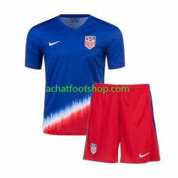 Maillot États-Unis Extérieur Tenue pour Enfant 2024 Manche Courte Maillot États-Unis Extérieur Tenue pour Enfant 2024 Manche Courte