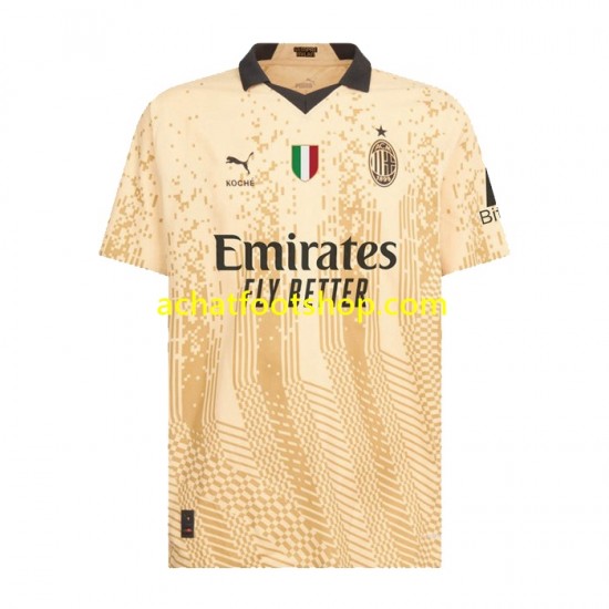 Maillot AC Milan Special Gardien Domicile Tenue pour Homme 2022-2023 Manche Courte