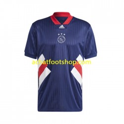 Maillot Ajax Amsterdam Icon Rétro Domicile Tenue pour Homme 2022-2023 Manche Courte