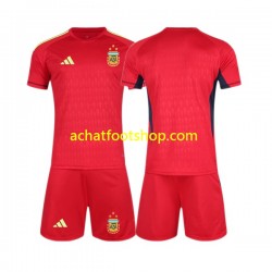 Maillot Argentine Gardien Extérieur Tenue pour Enfant Coupe du Monde 2022 Manche Courte Maillot Argentine Gardien Extérieur Tenue pour Enfant Coupe du Monde 2022 Manche Courte
