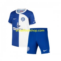 Maillot Atlético Madrid 120 Anniversary Domicile Tenue pour Enfant 2022-2023 Manche Courte
