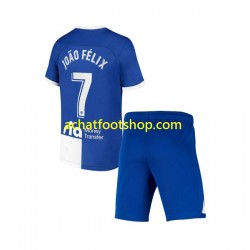 Maillot Atlético Madrid Joao Felix 7 120 Anniversary Domicile Tenue pour Enfant 2022-2023 Manche Courte