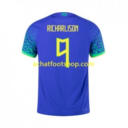Maillot Brésil RICHARLISON 9 Extérieur Tenue pour Homme 2022 Manche Courte Maillot Brésil RICHARLISON 9 Extérieur Tenue pour Homme 2022 Manche Courte