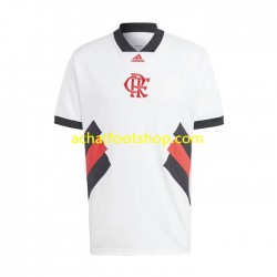 Maillot CR Flamengo Icon Rétro Domicile Tenue pour Homme 2022-2023 Manche Courte