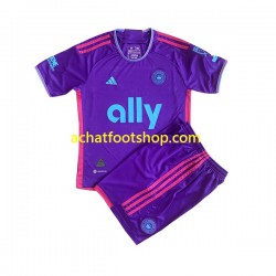 Maillot Charlotte FC Extérieur Tenue pour Enfant 2023 Manche Courte
