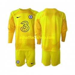 Maillot Chelsea Gardien Extérieur Tenue pour Enfant 2022-2023 Manche Longue Maillot Chelsea Gardien Extérieur Tenue pour Enfant 2022-2023 Manche Longue