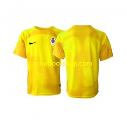 Maillot Croatie Gardien Domicile Tenue pour Homme Coupe du Monde 2022 Manche Courte Maillot Croatie Gardien Domicile Tenue pour Homme Coupe du Monde 2022 Manche Courte