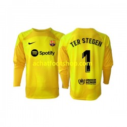 Maillot FC Barcelone Ter Stegen 1 Gardien 4ème Tenue pour Homme 2022-2023 Manche Longue Maillot FC Barcelone Ter Stegen 1 Gardien 4ème Tenue pour Homme 2022-2023 Manche Longue