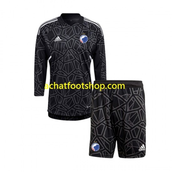 Maillot FC Copenhague Gardien Domicile Tenue pour Enfant 2022-2023 Manche Longue