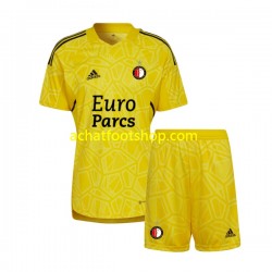 Maillot Feyenoord Rotterdam Gardien 3ème Tenue pour Enfant 2022-2023 Manche Courte