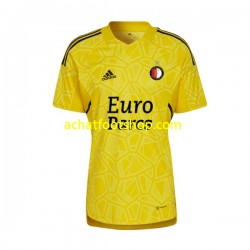 Maillot Feyenoord Rotterdam Gardien 3ème Tenue pour Homme 2022-2023 Manche Courte