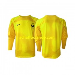 Maillot France Gardien 3ème Tenue pour Homme Coupe du Monde 2022 Manche Longue Maillot France Gardien 3ème Tenue pour Homme Coupe du Monde 2022 Manche Longue