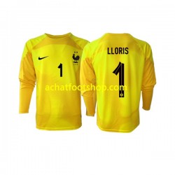 Maillot France Hugo Lloris 1 Gardien 3ème Tenue pour Homme Coupe du Monde 2022 Manche Longue Maillot France Hugo Lloris 1 Gardien 3ème Tenue pour Homme Coupe du Monde 2022 Manche Longue