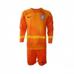 Maillot Grèce Gardien 3ème Tenue pour Enfant 2022-2023 Manche Longue Maillot Grèce Gardien 3ème Tenue pour Enfant 2022-2023 Manche Longue