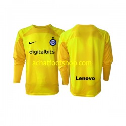 Maillot Inter Milan Gardien Extérieur Tenue pour Homme 2022-2023 Manche Longue