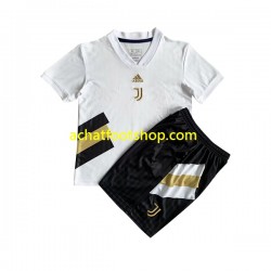 Maillot Juventus Icon Rétro Domicile Tenue pour Enfant 2022-2023 Manche Courte