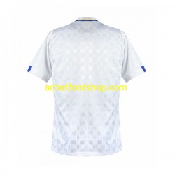Maillot Leeds United Rétro Domicile Tenue pour Homme 1989-1990 Manche Courte