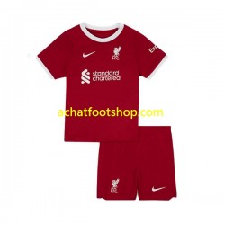 Maillot Liverpool Domicile Tenue pour Enfant 2023-2024 Manche Courte Maillot Liverpool Domicile Tenue pour Enfant 2023-2024 Manche Courte