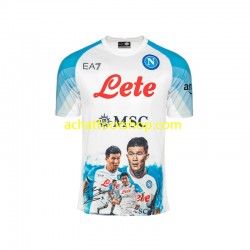 Maillot Naples Face Game Minjae 3 Domicile Tenue pour Homme 2022-2023 Manche Courte