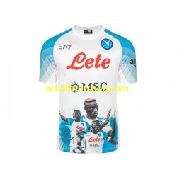 Maillot Naples Face Game Osimhen 9 Domicile Tenue pour Homme 2022-2023 Manche Courte