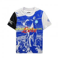 Maillot Naples Maradona Champions Special Edition Domicile Tenue pour Homme 2023 Manche Courte