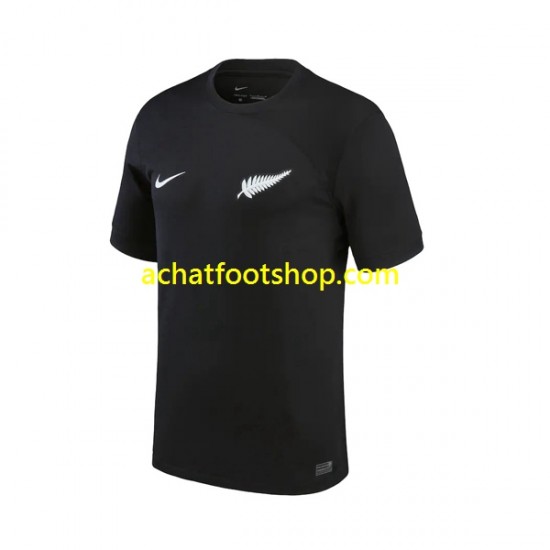 Maillot Nouvelle-Zélande Extérieur Tenue pour Homme 2022-2023 Manche Courte