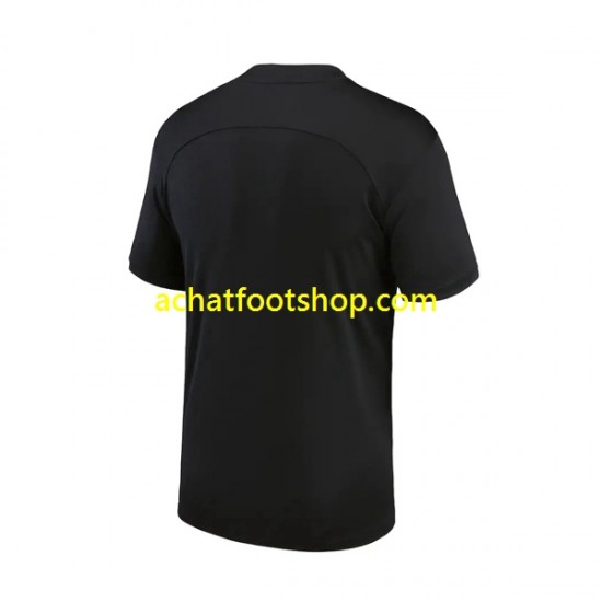 Maillot Nouvelle-Zélande Extérieur Tenue pour Homme 2022-2023 Manche Courte
