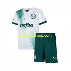 Maillot Palmeiras Extérieur Tenue pour Enfant 2023-2024 Manche Courte
