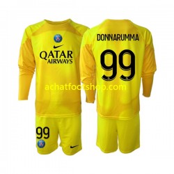 Maillot Paris Saint-Germain Gianluigi Donnarumma 99 Gardien 3ème Tenue pour Enfant 2022-2023 Manche Longue