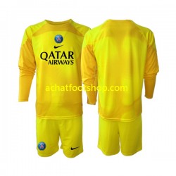 Maillot Paris Saint-Germain Gardien 3ème Tenue pour Enfant 2022-2023 Manche Longue