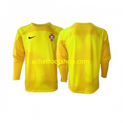 Maillot Portugal Gardien Domicile Tenue pour Homme Coupe du Monde 2022 Manche Longue Maillot Portugal Gardien Domicile Tenue pour Homme Coupe du Monde 2022 Manche Longue